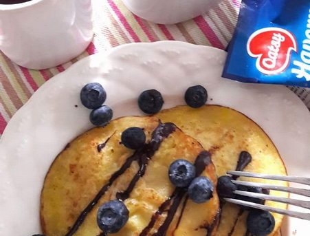 Blueberry Oatsy Pancake