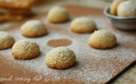 Snow Ball Coconut Cookies