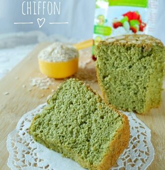 Oat Matcha Chiffon