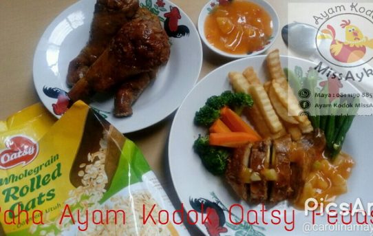 Paha Ayam Kodok Oatsy Pedas